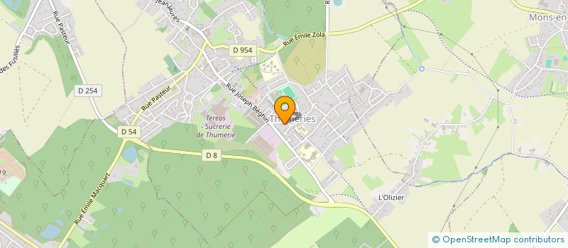 localisation de l'entreprise BAYLIS CONSEIL  THUMERIES