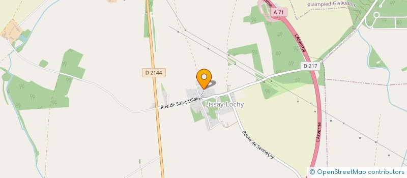 localisation de l'entreprise BAYLISSE  BOURGES