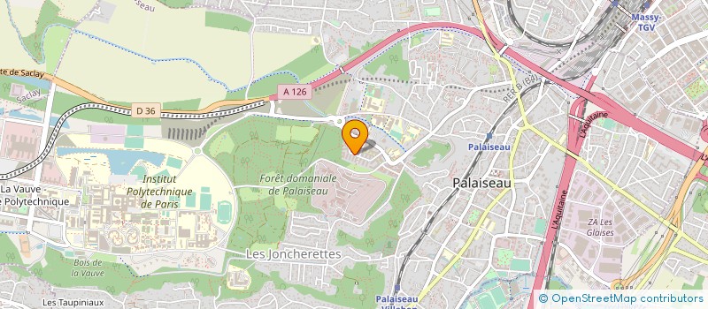 localisation de l'entreprise BAYMARZ  PALAISEAU