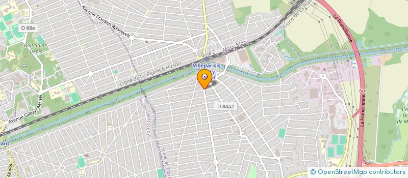 localisation de l'entreprise BAYO à VILLEPARISIS