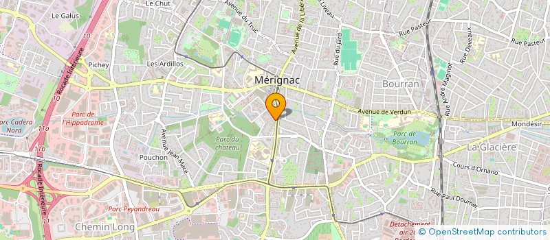 localisation de l'entreprise BAYO  MERIGNAC