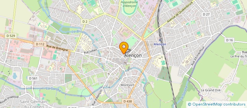 localisation de l'entreprise BAYOKALIE à ALENCON