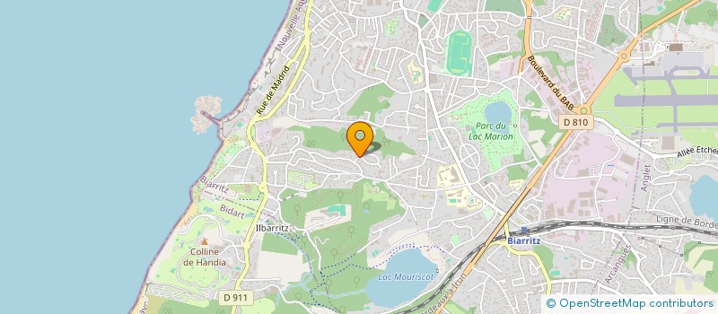 localisation de l'entreprise BAYONNE MEDIATION  BIARRITZ