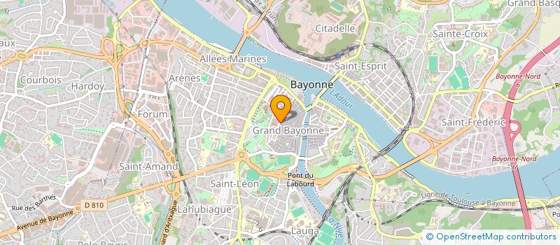 localisation de l'entreprise BAYONNE PILOTARI  BAYONNE