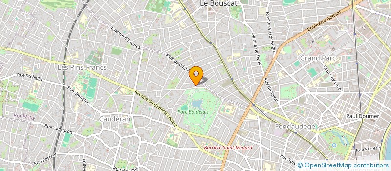 localisation de l'entreprise BAYONNE QUIZ  BORDEAUX