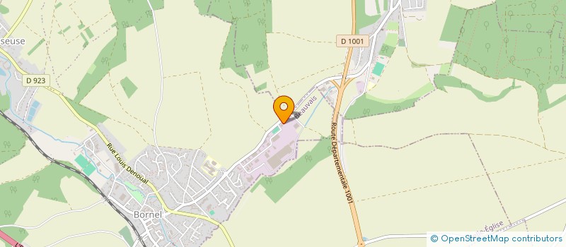 localisation de l'entreprise BAYOT SA  BORNEL