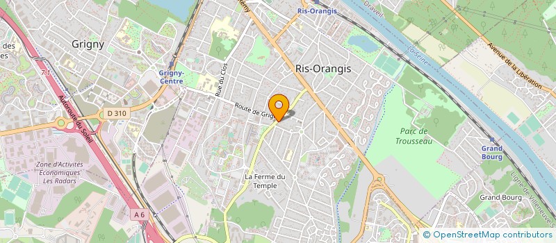 localisation de l'entreprise BAYRAK 31 à RIS-ORANGIS