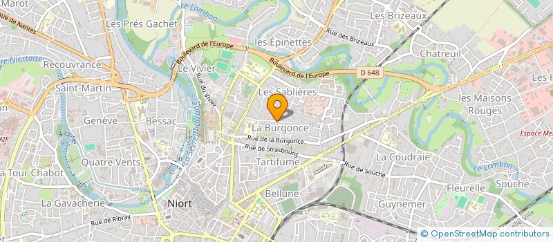 localisation de l'entreprise BAYSIDE  NIORT