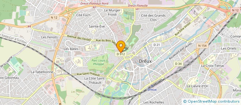 localisation de l'entreprise BAYT AL HIDAYA à DREUX