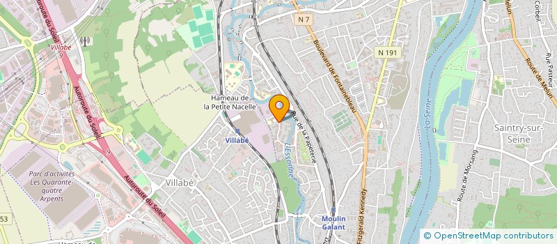 localisation de l'entreprise BAYT BEYROUTH  CORBEIL-ESSONNES