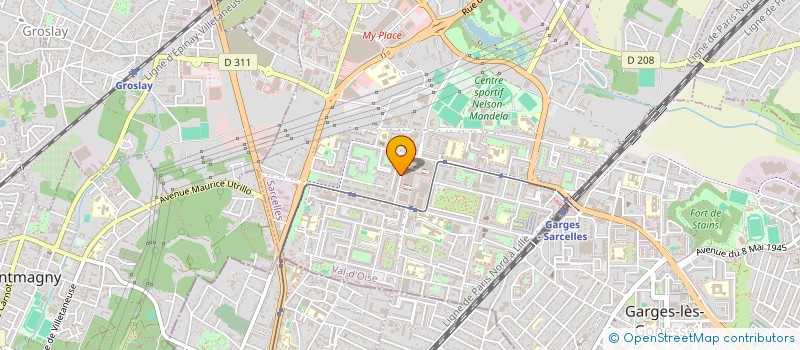 localisation de l'entreprise BAYTCOHEN  SARCELLES