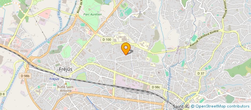 localisation de l'entreprise BAYTE à FREJUS
