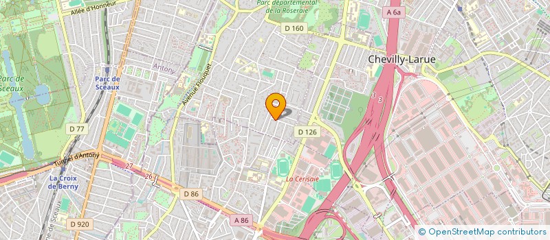 localisation de l'entreprise BAYTECH INFO  L'HAY-LES-ROSES