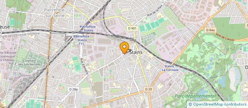 localisation de l'entreprise BAYTI GROUP  STAINS