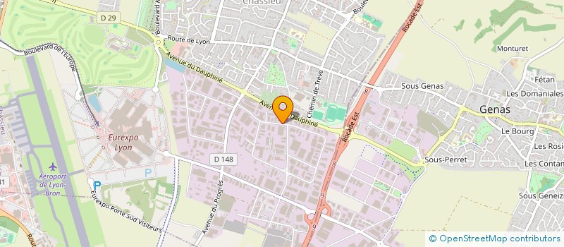 localisation de l'entreprise BAYTON  DECINES-CHARPIEU