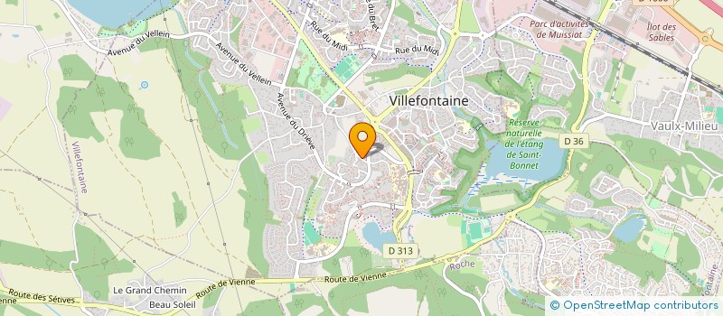 localisation de l'entreprise BAYTTI  VILLEFONTAINE