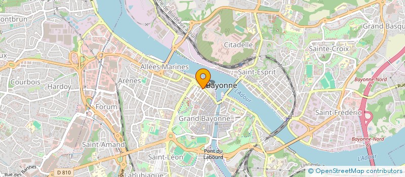 localisation de l'entreprise BAYUTOPIA à BAYONNE