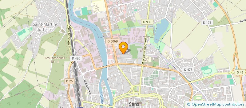 localisation de l'entreprise BAYVES HOME à SENS