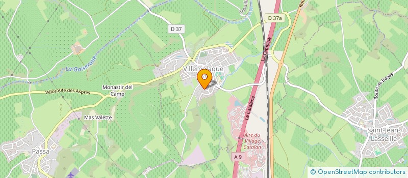 localisation de l'entreprise BAYVI  VILLEMOLAQUE