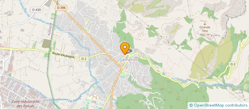 localisation de l'entreprise BAZ'ART  GEMENOS