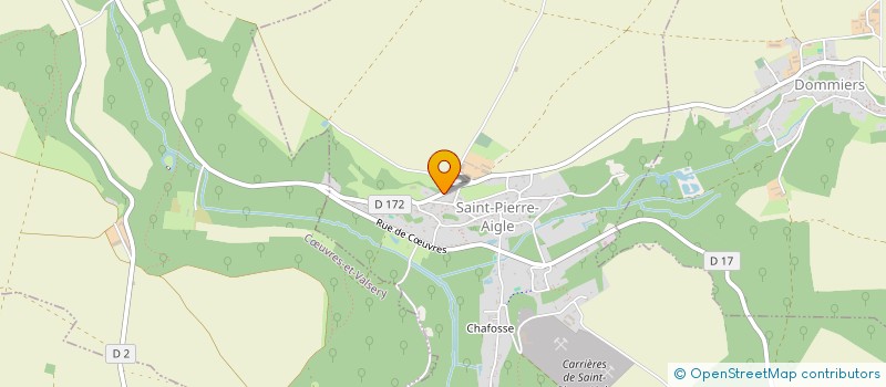 localisation de l'entreprise BAZ INVEST  SAINT-PIERRE-AIGLE