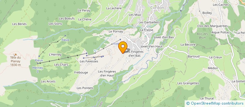 localisation de l'entreprise BAZ JEAN MARC  SALLANCHES