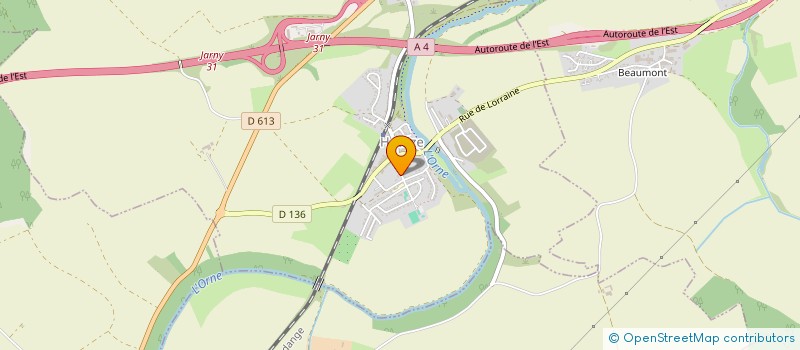 localisation de l'entreprise BAZADAC à CONFLANS-EN-JARNISY