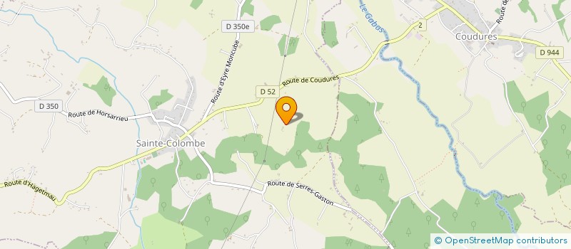 localisation de l'entreprise BAZADENX  POUDENX