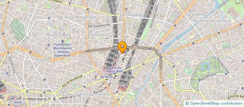 localisation de l'entreprise BAZALINE  PARIS