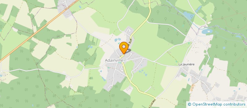 localisation de l'entreprise BAZANNE  ADAINVILLE