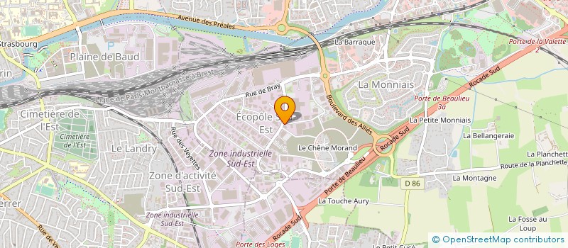 localisation de l'entreprise BAZANTAY MECA à CESSON-SEVIGNE