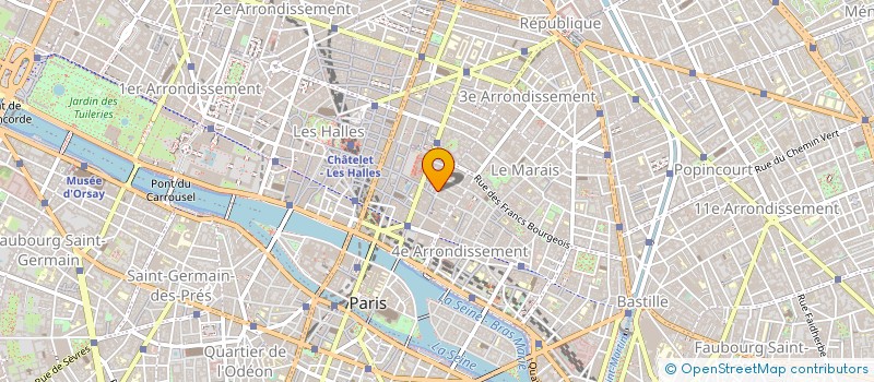 localisation de l'entreprise BAZAR  PARIS