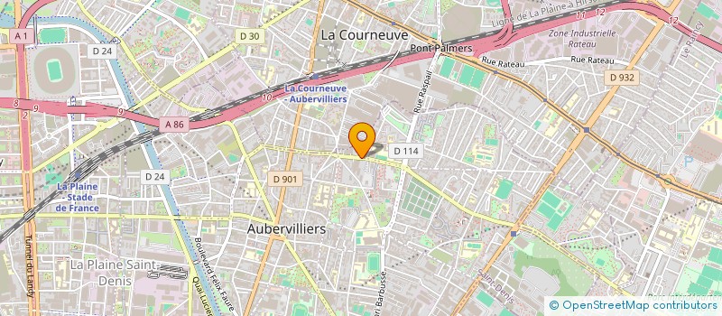 localisation de l'entreprise BAZAR à AUBERVILLIERS