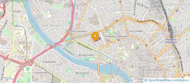 localisation de l'entreprise BAZAR AU BAZACLE à TOULOUSE