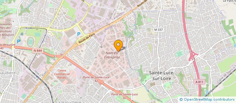 localisation de l'entreprise BAZAR COMPANY SARL à NANTES