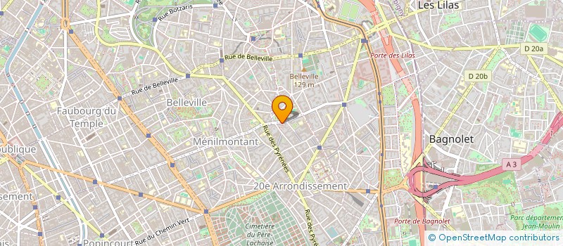 localisation de l'entreprise BAZAR D'ARIAN  PARIS