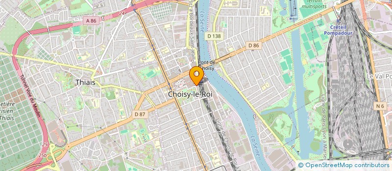 localisation de l'entreprise BAZAR DE CHOISY  CHOISY-LE-ROI