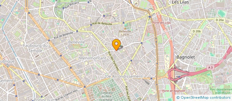 localisation de l'entreprise BAZAR DE PARIS  PARIS