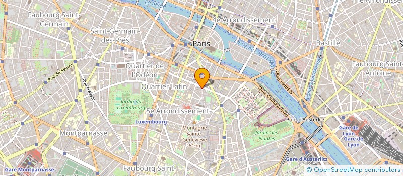 localisation de l'entreprise BAZAR DES ECOLES  PARIS