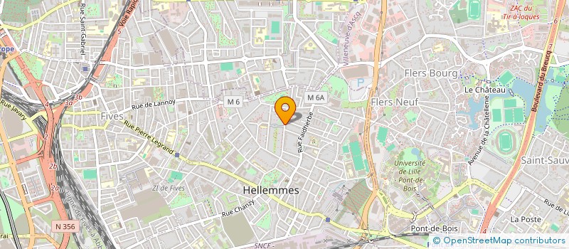 localisation de l'entreprise BAZAR DES MERVEILLES à LILLE