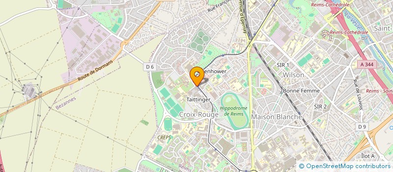 localisation de l'entreprise BAZAR HIPPODROME  REIMS