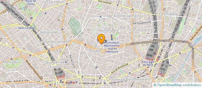 localisation de l'entreprise BAZAR MAJO à PARIS