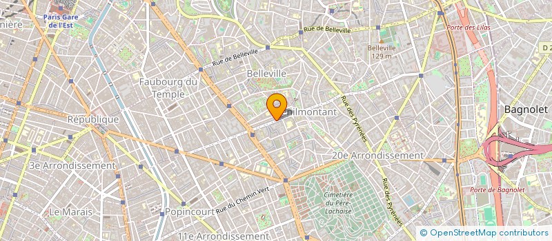 localisation de l'entreprise BAZAR NATIONAL  PARIS