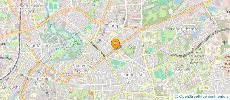 localisation de l'entreprise BAZAR SOUSS à RENNES