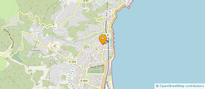 localisation de l'entreprise BAZAR TIFAOUINE 2B  BASTIA