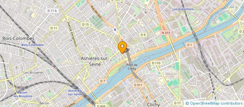 localisation de l'entreprise BAZAR TIZNIT à ASNIERES-SUR-SEINE