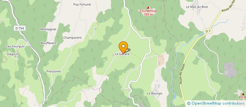 localisation de l'entreprise BAZAR & TRAFALGAR  ISSERTEAUX