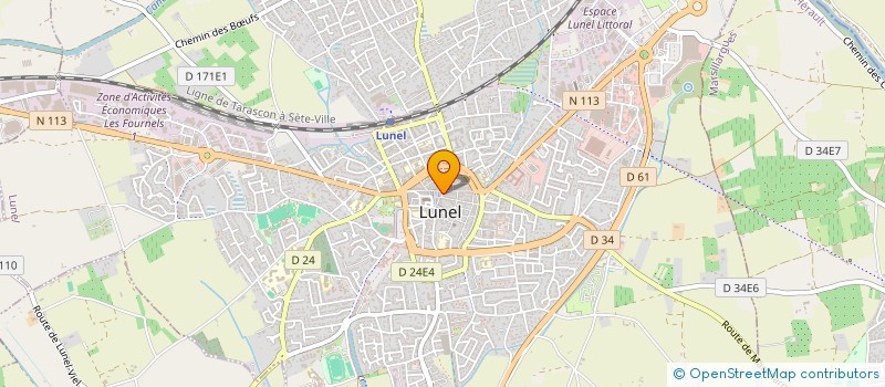 localisation de l'entreprise BAZAR VALENTIN à LUNEL