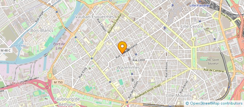 localisation de l'entreprise BAZAR WAZEMMES G JACQMART CIE à LILLE