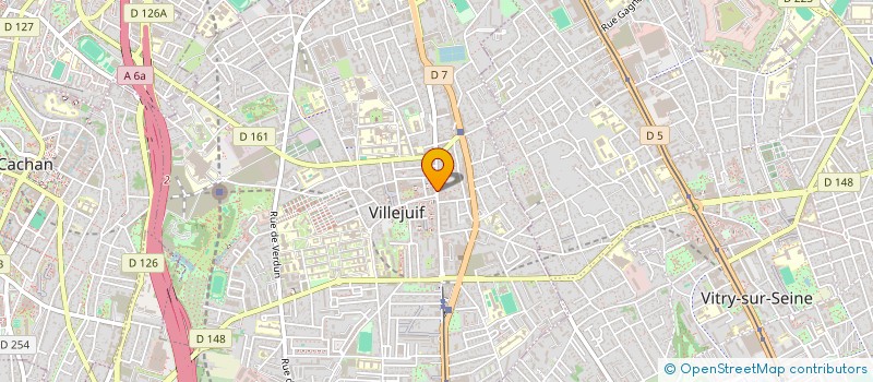 localisation de l'entreprise BAZAR YES à VILLEJUIF